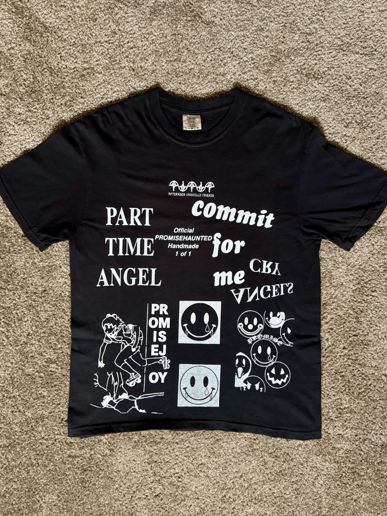 "part time angel" tee